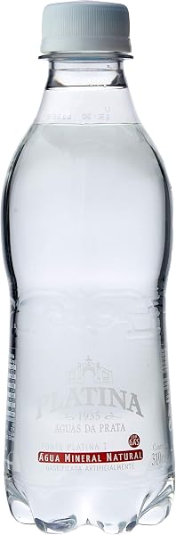 Água Platina Pet Com Gás 310ml