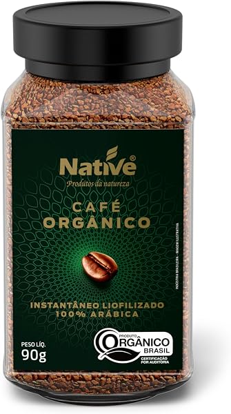 Café Orgânico Solúvel Liofilizado Native 90g
