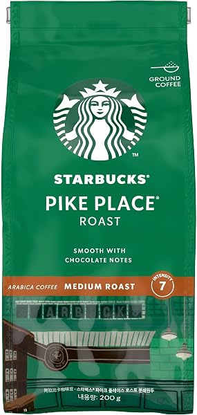 Café Torrado e Moído Starbucks Pike Place Roast 250g