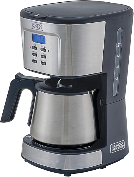 Cafeteira Programável Black+Decker Gourmand Gris CM300G 1,25L