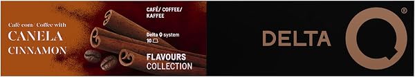 Delta Q Cápsulas de Café Qanela Intensidade 7 — 10 Cápsulas