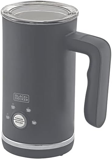 Espumador de Leite Black+Decker Gourmand Gris EL500