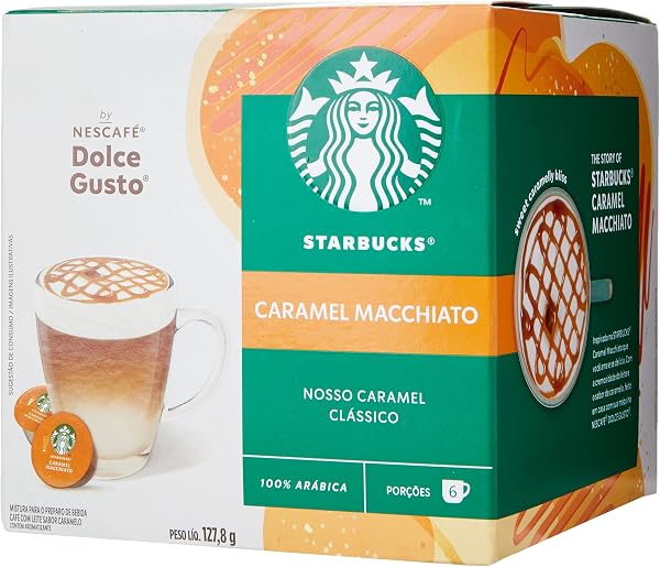Starbucks Caramel Macchiato by Nescafé Dolce Gusto 10 Cápsulas